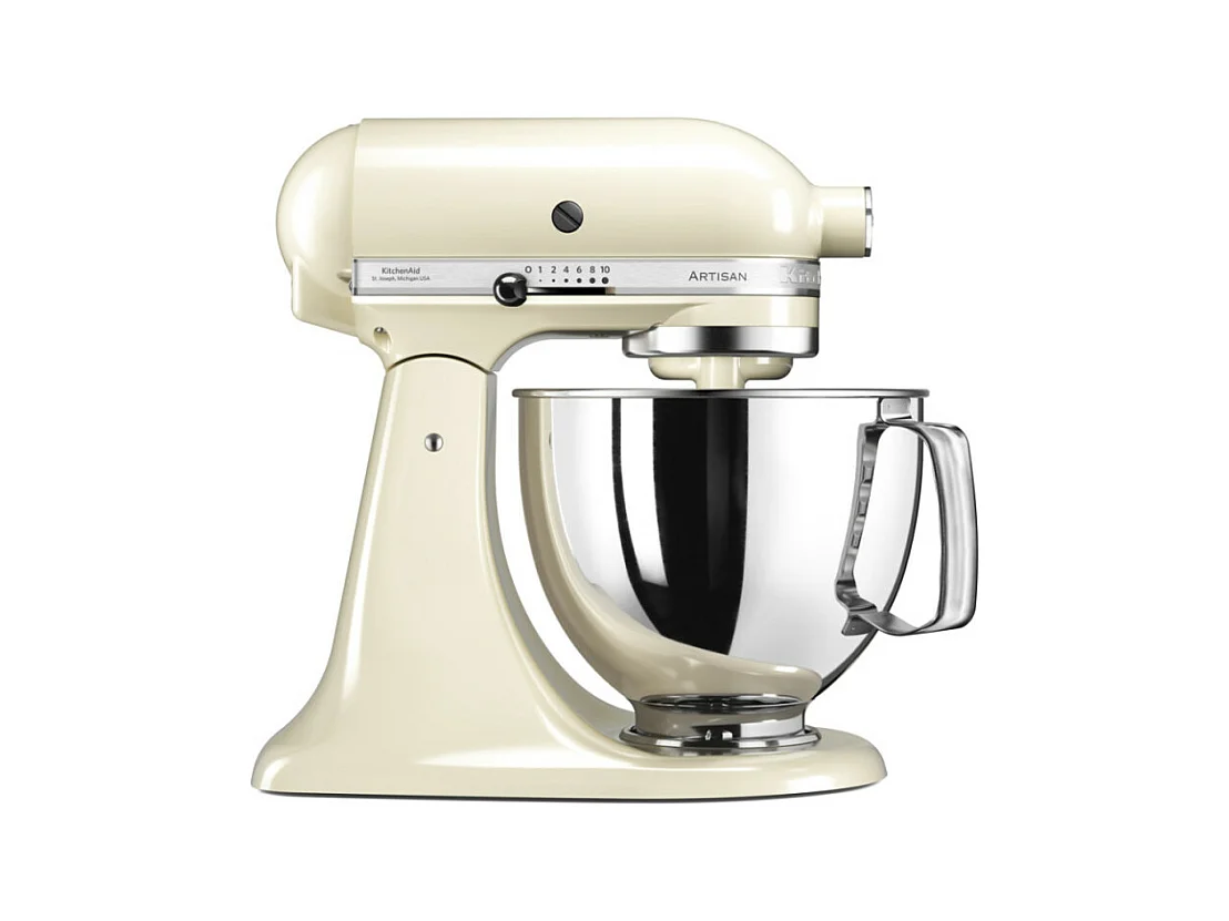 Kitchenaid Robot sur socle 4,8l 300w crème - 5ksm125eac