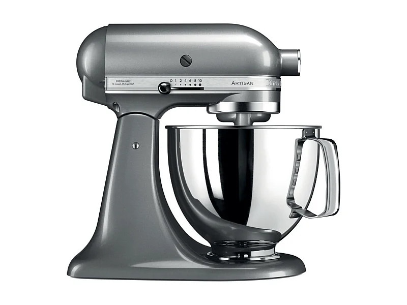 Kitchenaid Robot sur socle 4,8l 300w gris argent - 5ksm125ecu