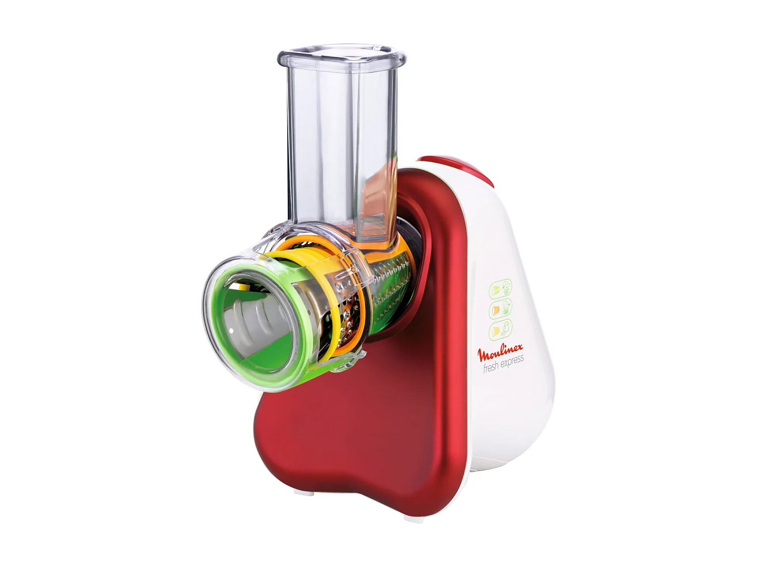Tritatutto Moulinex Fresh Express + Grattugia Elettrica 200 W Rosso Bianco