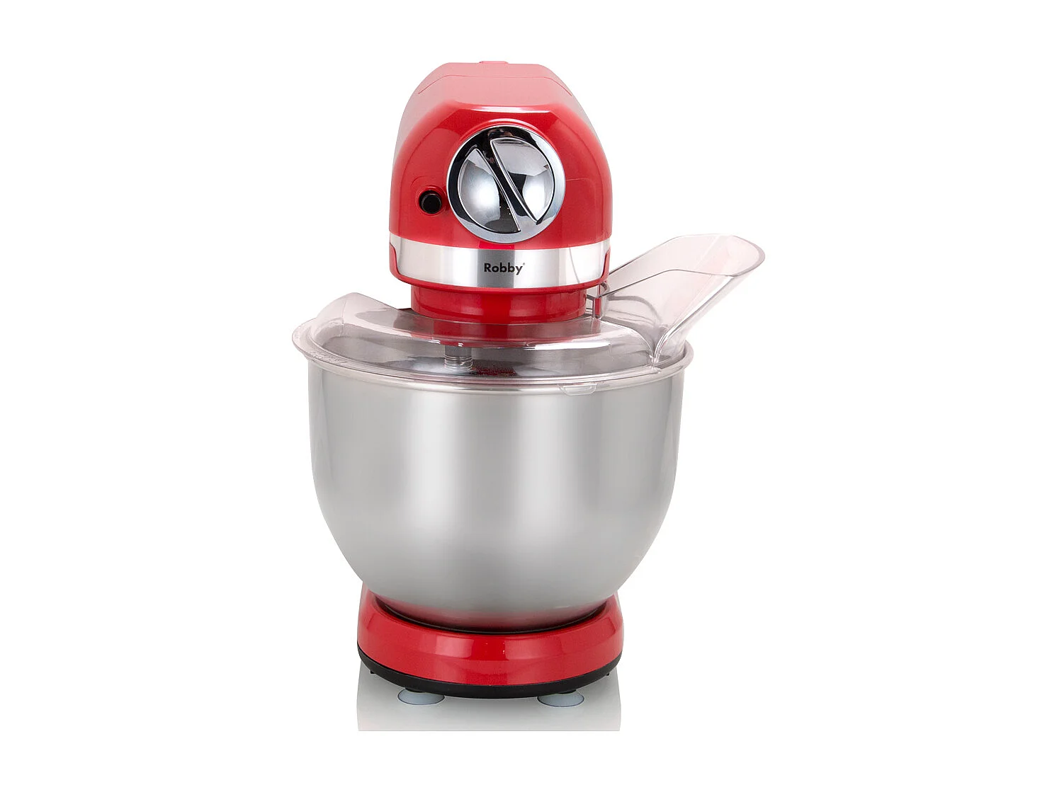 Robby Robot multifonctions 5l 1000w rouge avec hachoir et blender 1,5l en verre - robimix rouge