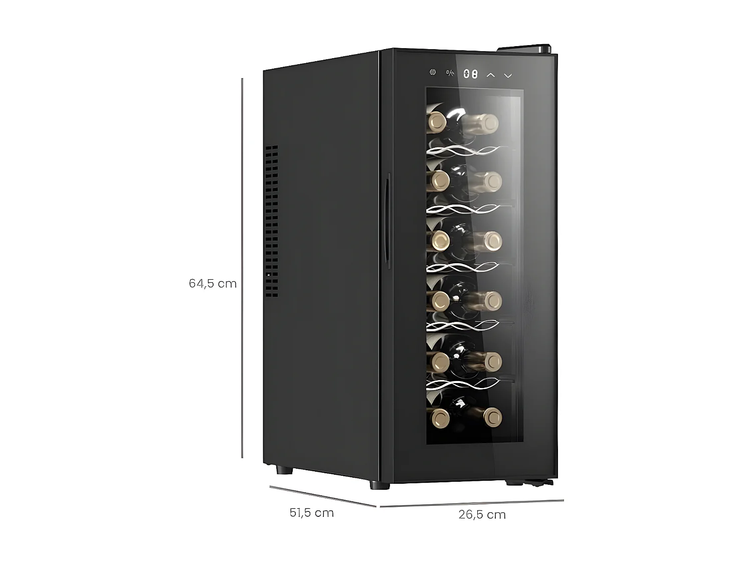 Livoo Cave à vin de service 12 bouteilles - GS154