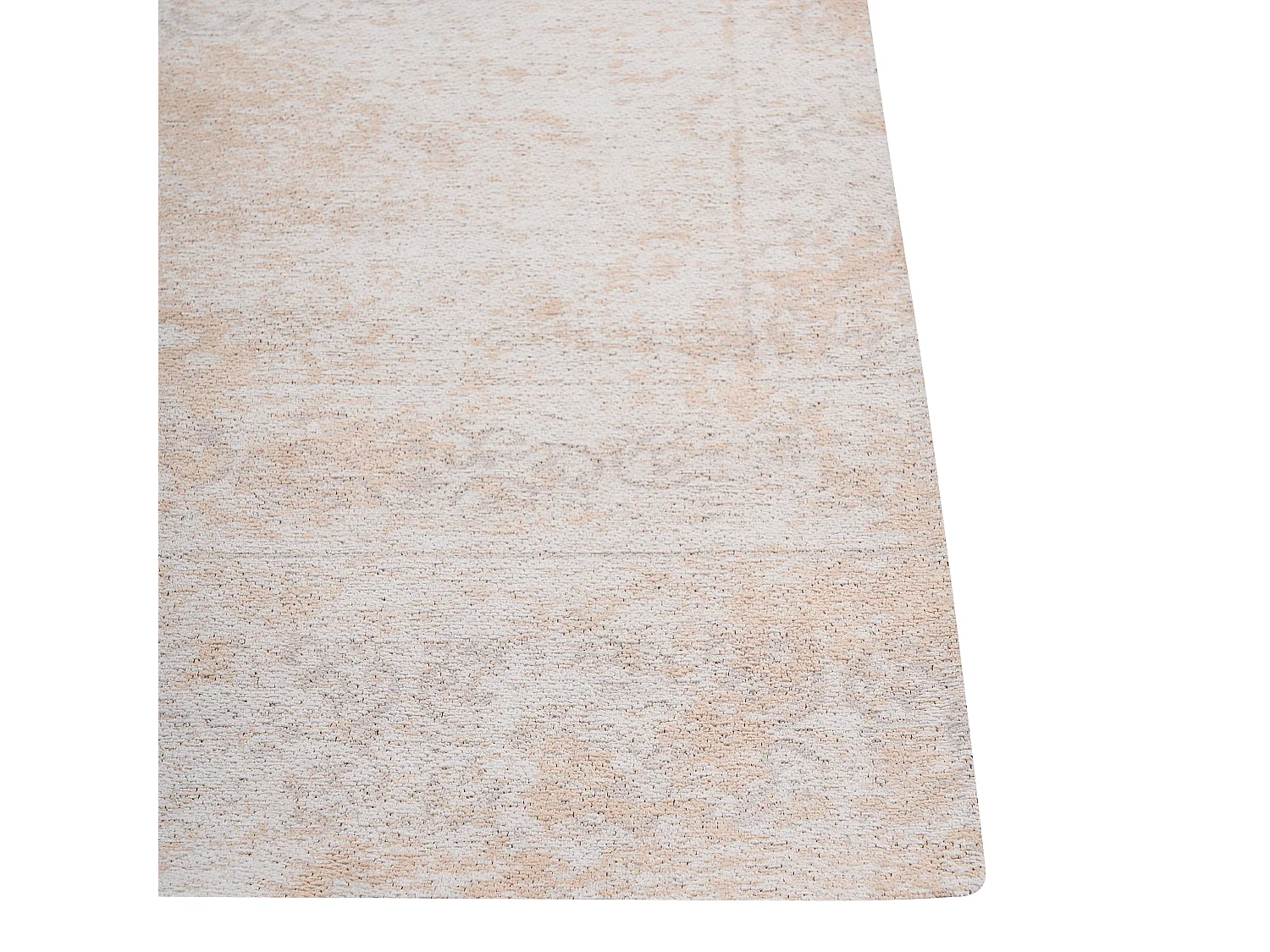 Vloerkleed katoen beige 80 x 300 cm BEYKOZ