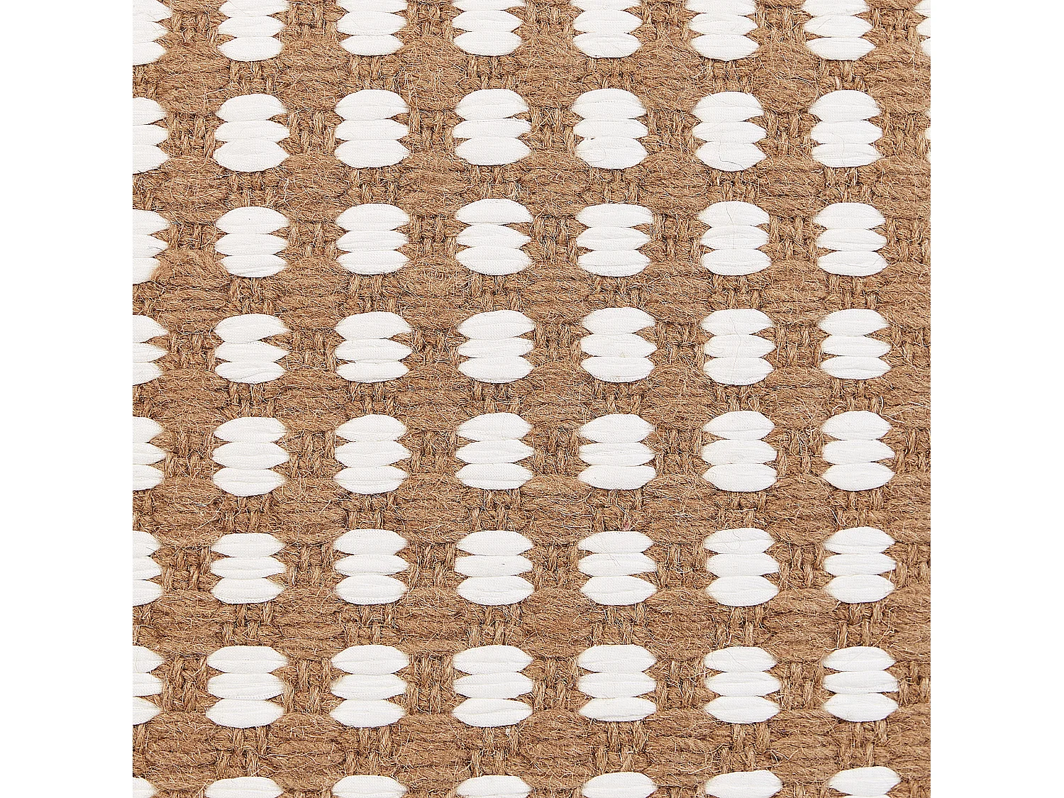 Pouf CHILAR Coton Beige