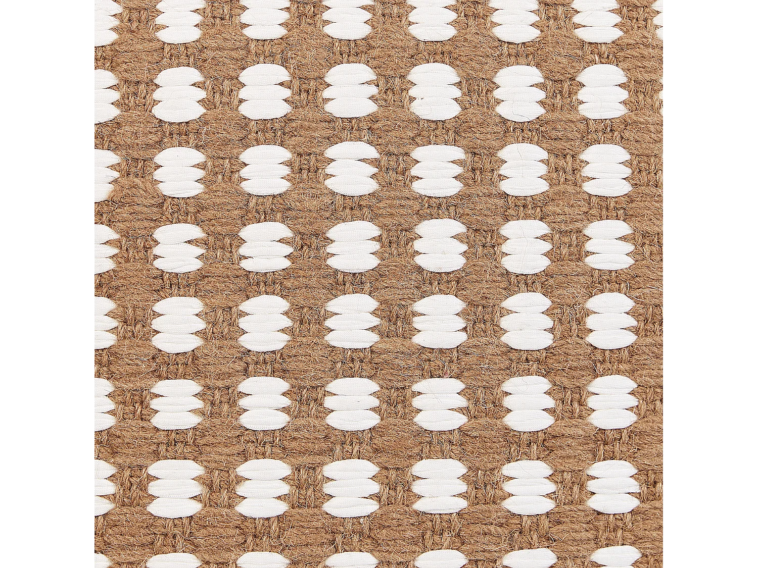 Pouf CHILAR Coton Beige