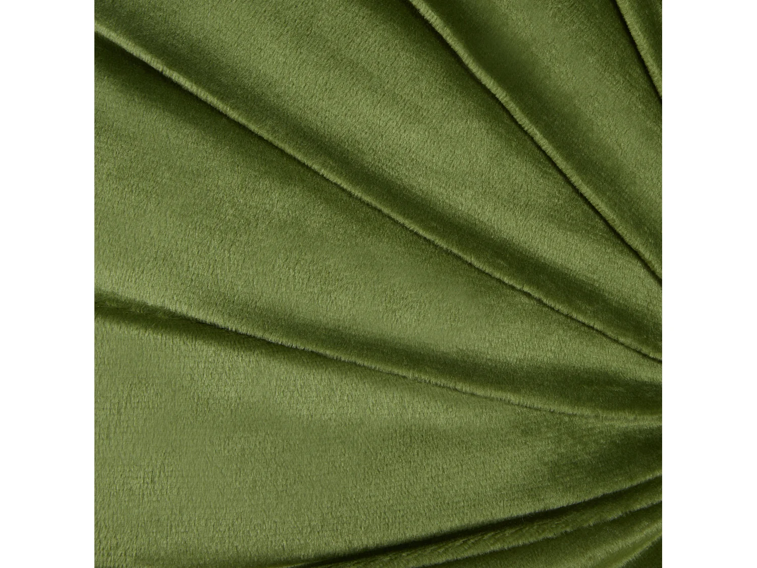 Lot de 2 coussins décoratifs BODAI Velours 38 x 38 cm Vert Unicolore