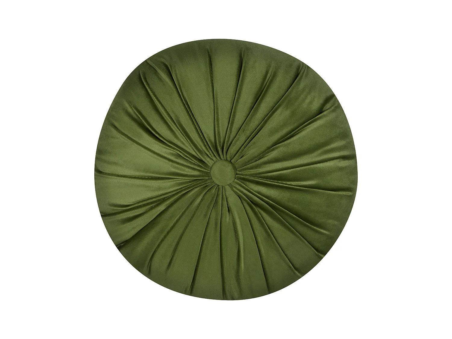Cuscino decorativo BODAI Velluto 38 x 38 cm Verde Tinta unita
