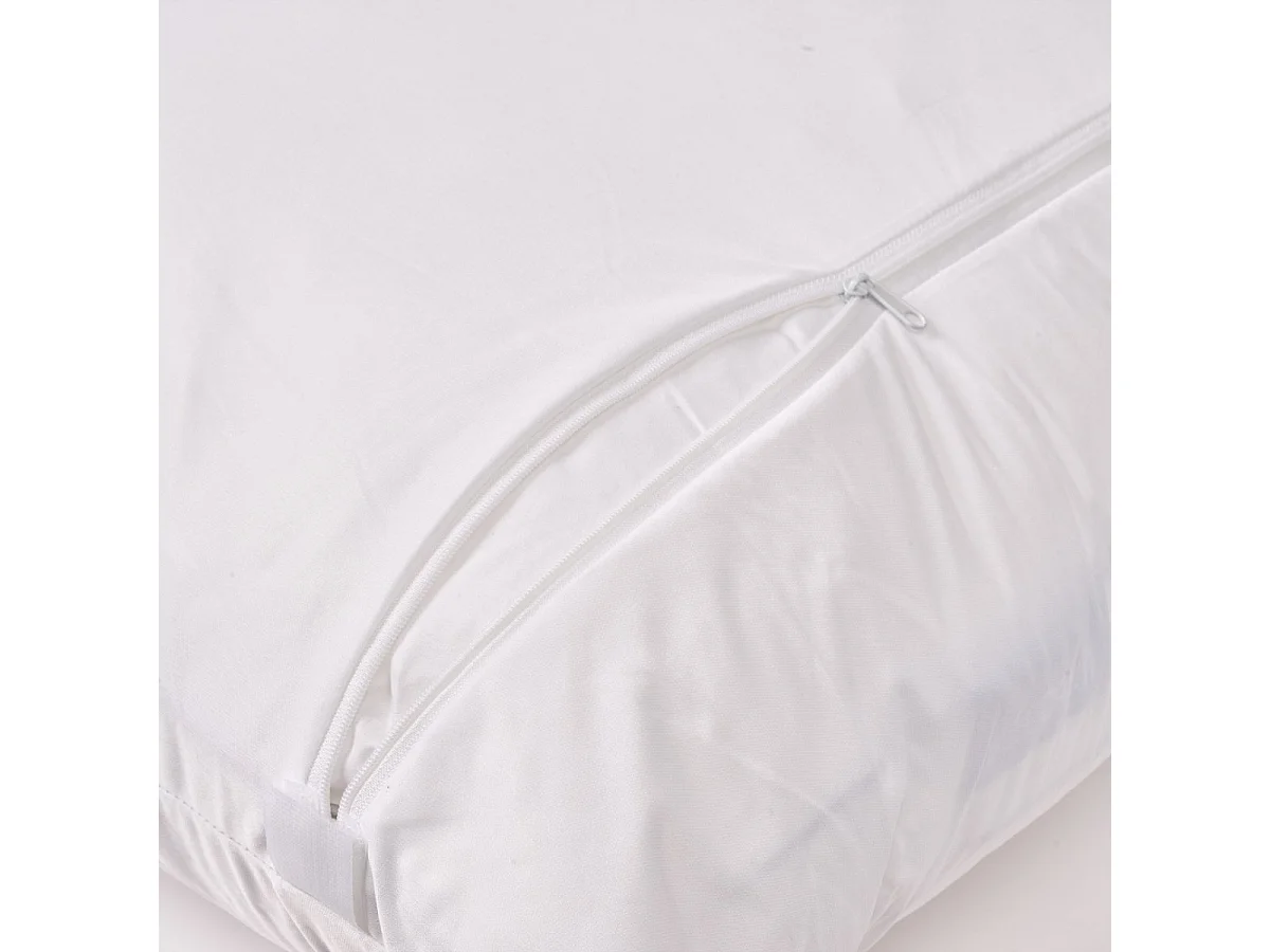 Protège oreiller imperméable anti punaises de lit - 63x63cm - Housse intégrale respirante