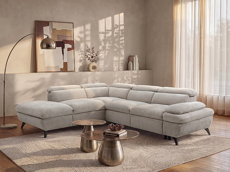 Canapé méridienne convertible Surdeli, Vente-unique