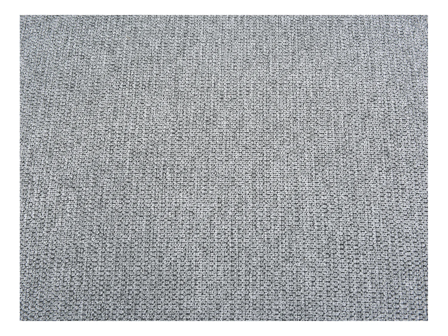 Hoekslaapbank met hoek links van grijze stof met textuur NURAZIO