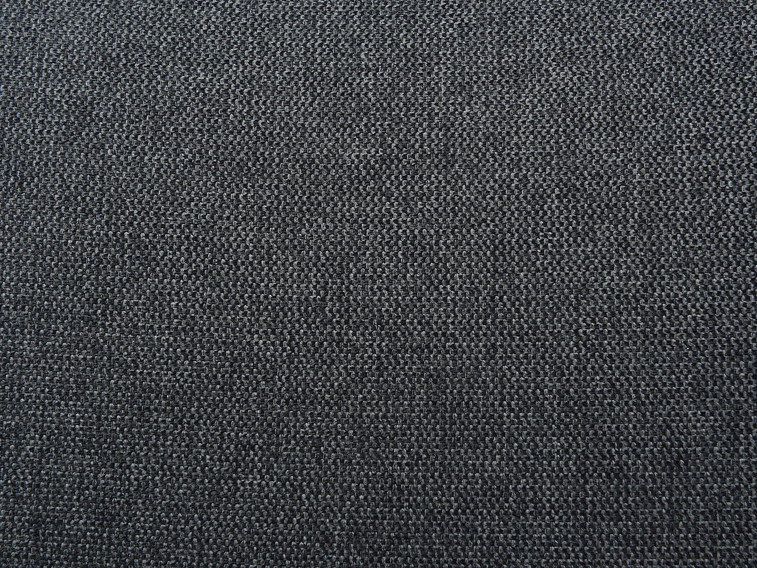 Canapé d'angle droit dossier avance-recule en tissu texturé gris anthracite ARSODA