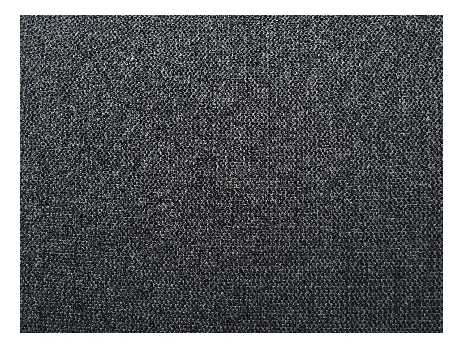 Canapé d'angle droit dossier avance-recule en tissu texturé gris anthracite ARSODA