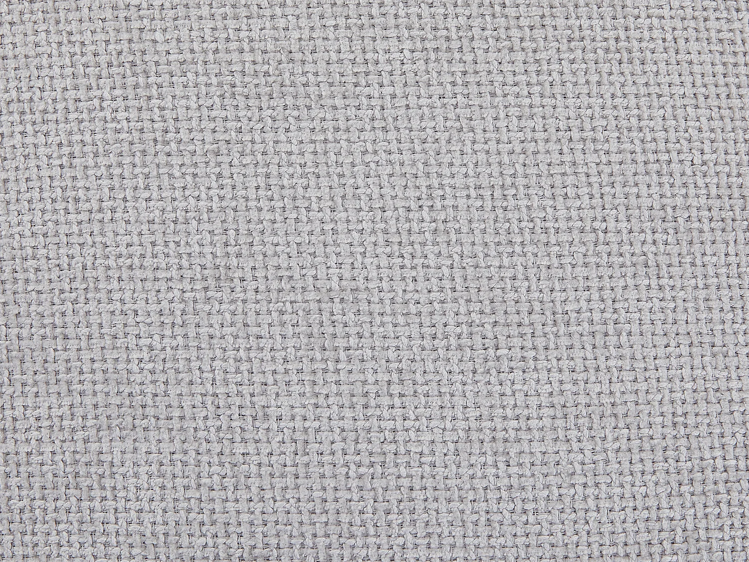 Canapé d'angle droit en tissu texturé gris LOPONZA