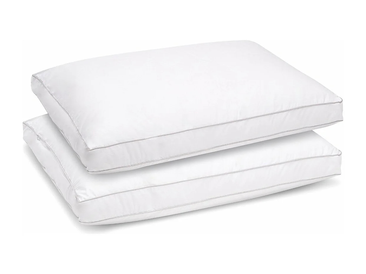 Lot de 2 oreillers 50x70cm souples Sensation Duvet Premium gonflants