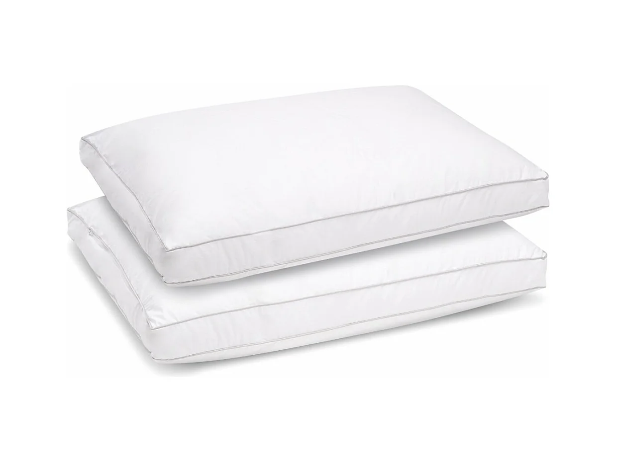 Lot de 2 oreillers 50x70cm souples Sensation Duvet Premium gonflants