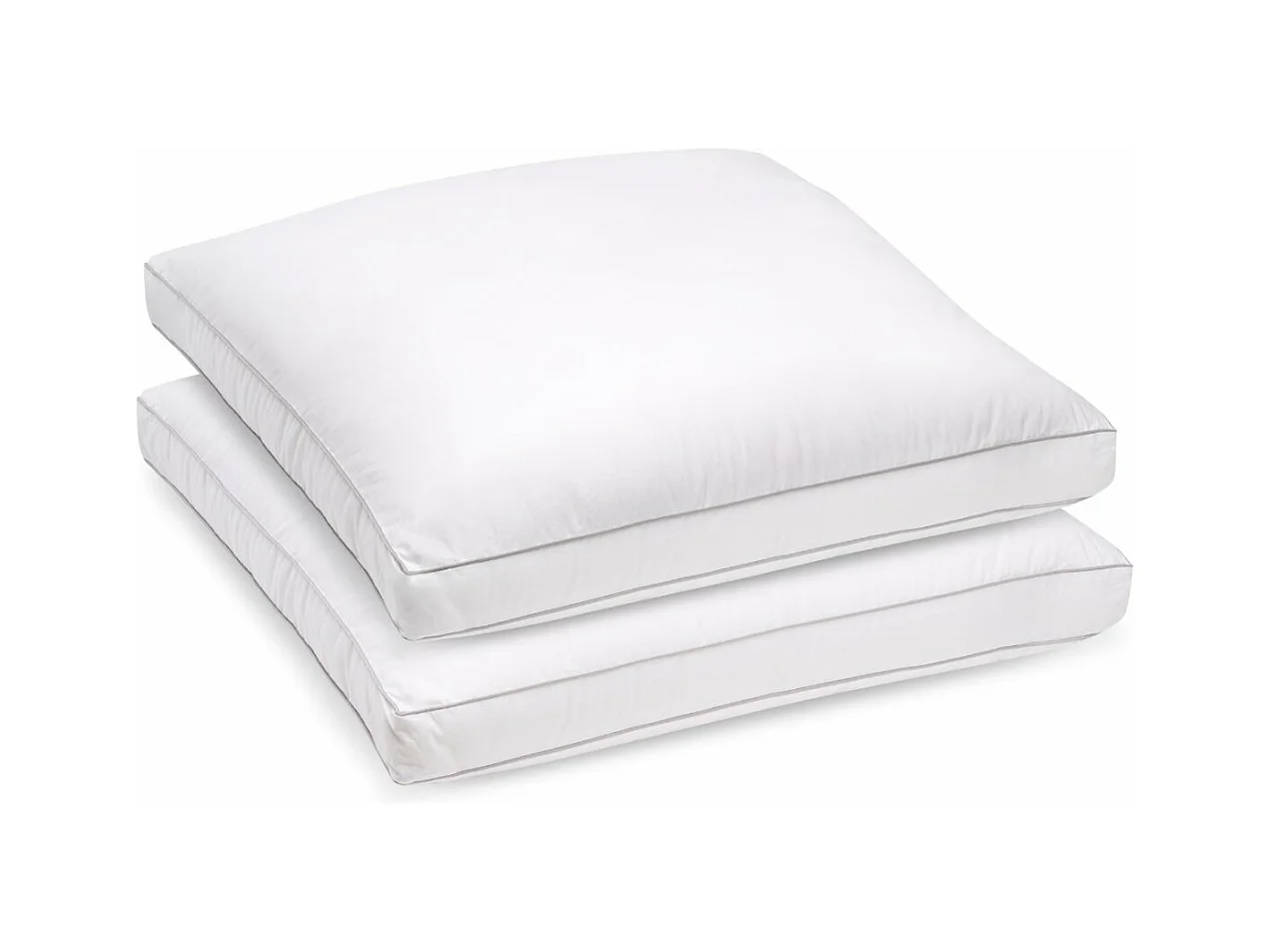 Lot de 2 oreillers 65x65cm souples Sensation Duvet Premium gonflants