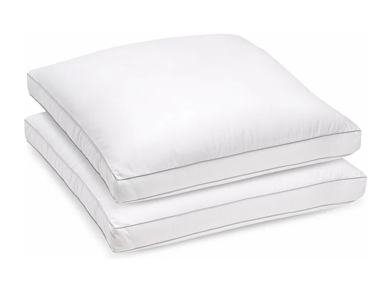 Lot de 2 oreillers 65x65cm souples Sensation Duvet Premium gonflants