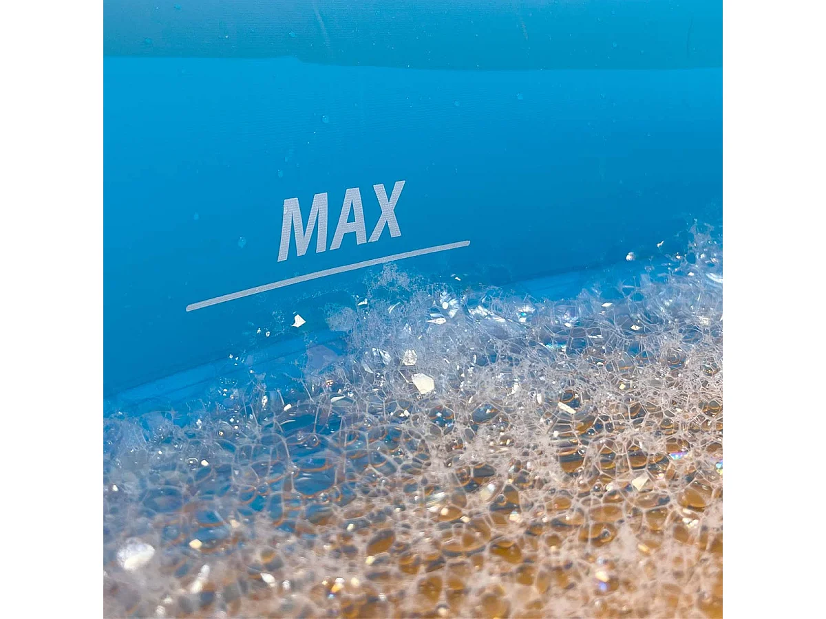 WATERCLIP Piscine gonflable à bulles  100x100x20 cm avec pompe