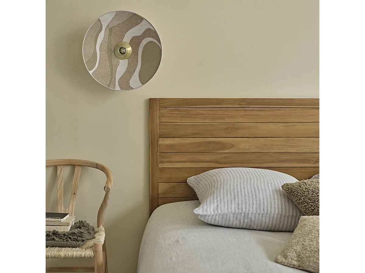 Tête de lit en bois de teck 160 cm