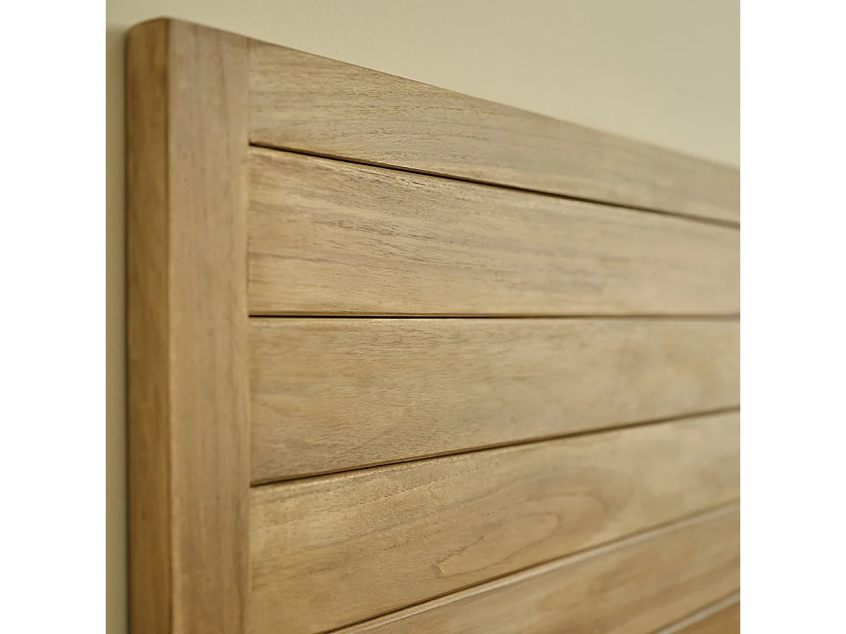 Tête de lit en bois de teck 160 cm