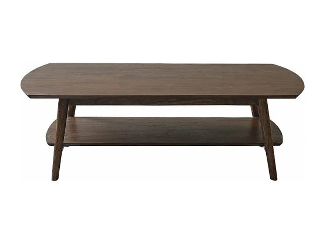 Tavolino in mindi massello finitura in noce