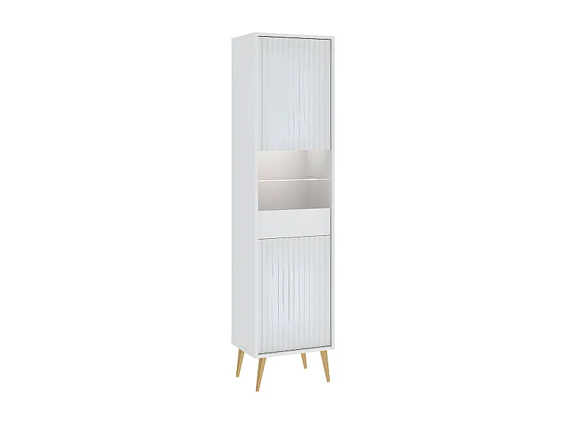 Vitrine BARCELONA - 1 Porte Blanc