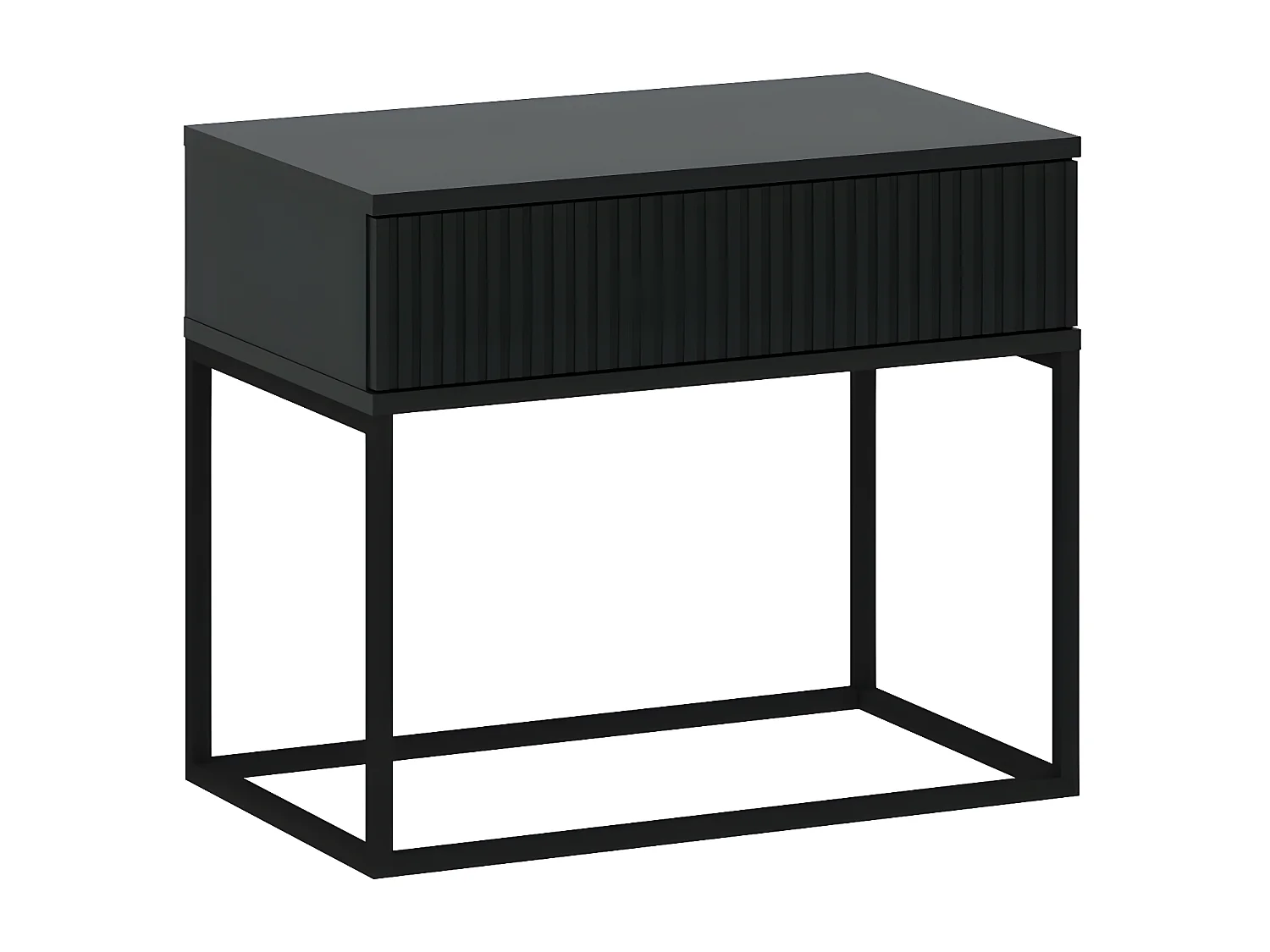 Table de chevet CADRO 2 -1 Tiroir Gris