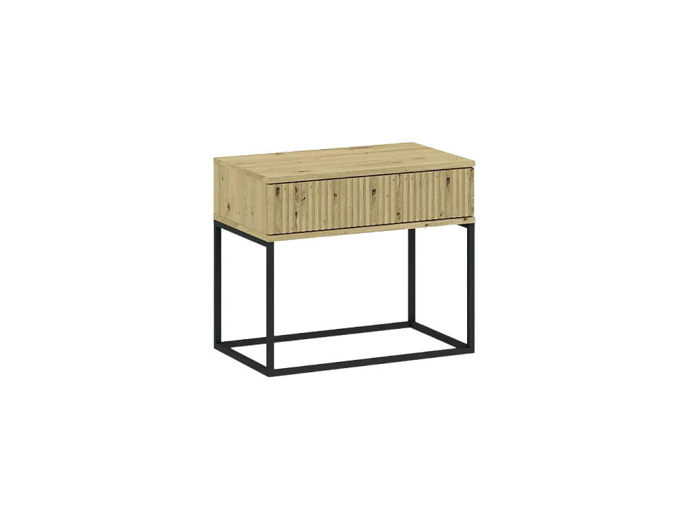 Table de chevet CADRO 2 -1 Tiroir Chêne