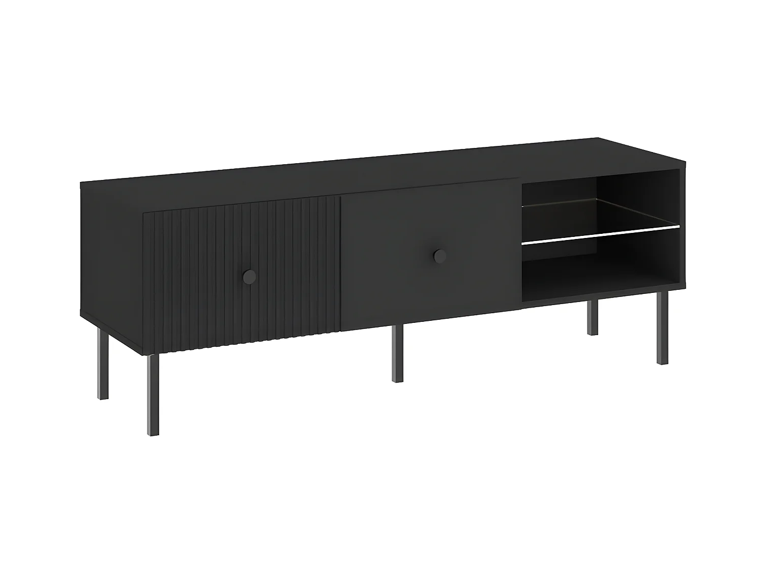 MEUBLE TV VIENA - 135 CM Gris