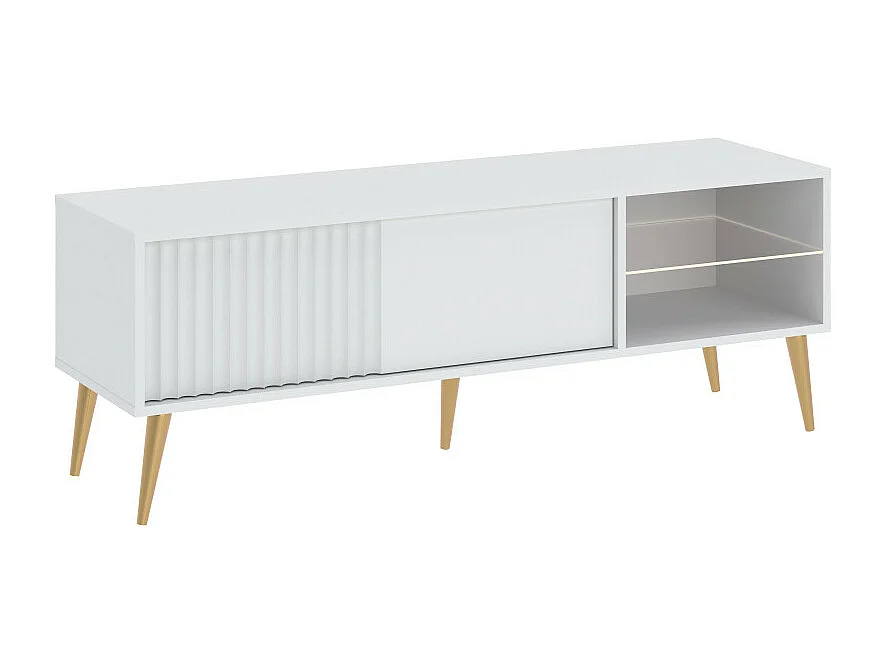 Meuble TV Barcelona - 135 cm Blanc