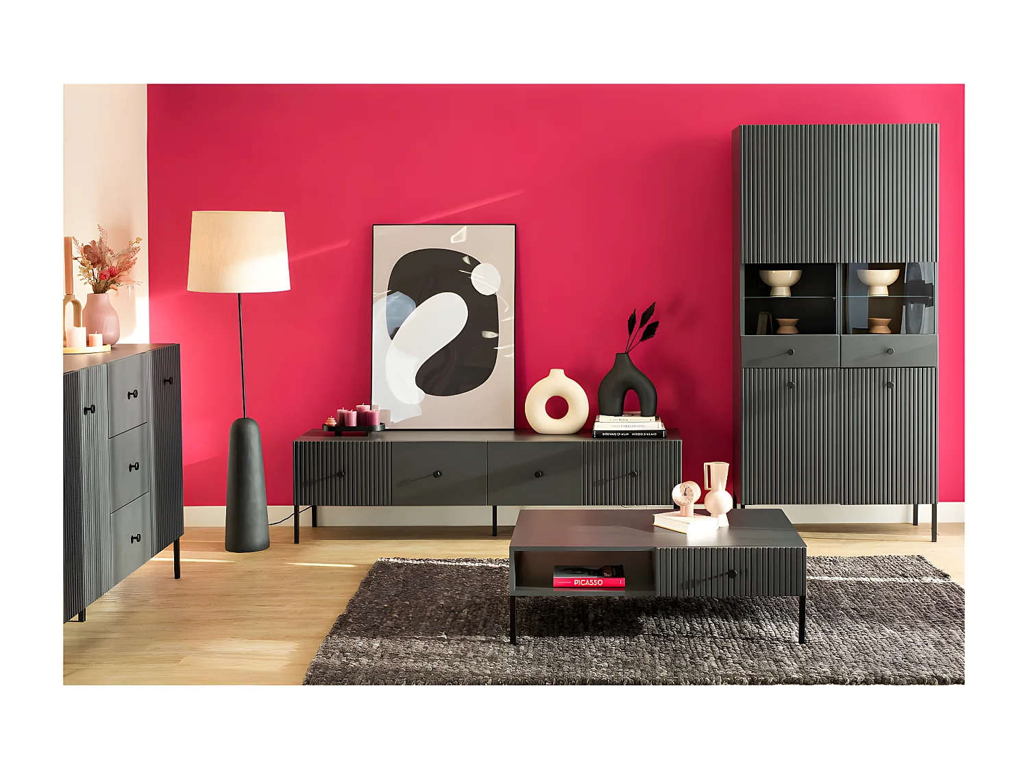 TABLE BASSE VIENA Gris