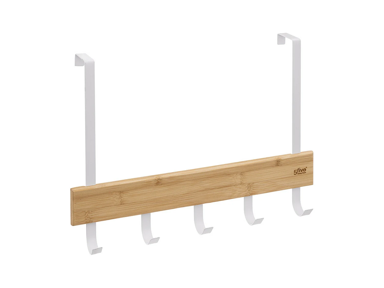 Porte-Serviettes en Bambou "Natureo" 40cm Blanc