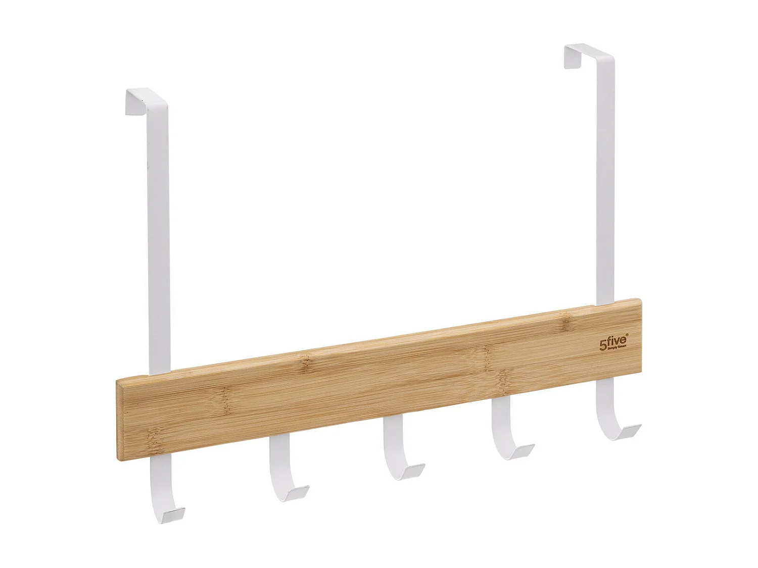 Porte-Serviettes en Bambou "Natureo" 40cm Blanc