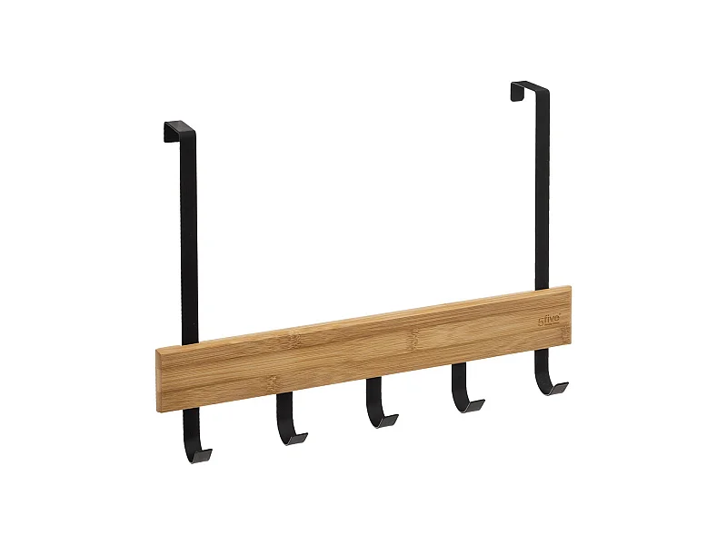 Porte-Serviettes en Bambou "Natureo" 40cm Noir