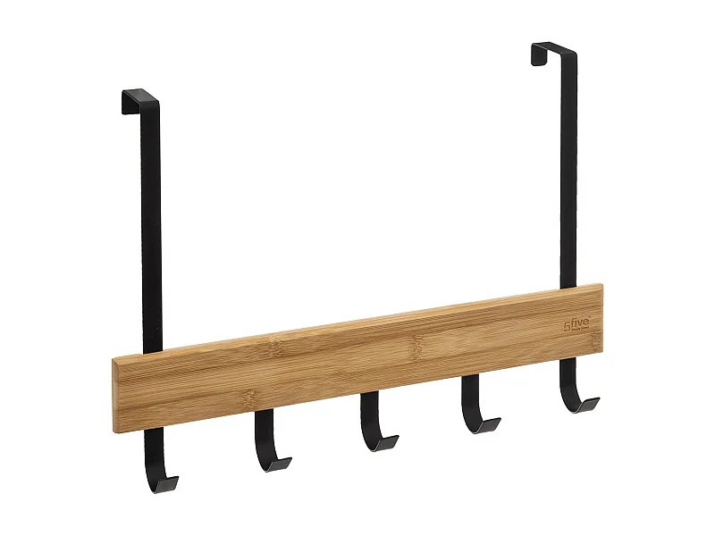 Porte-Serviettes en Bambou "Natureo" 40cm Noir