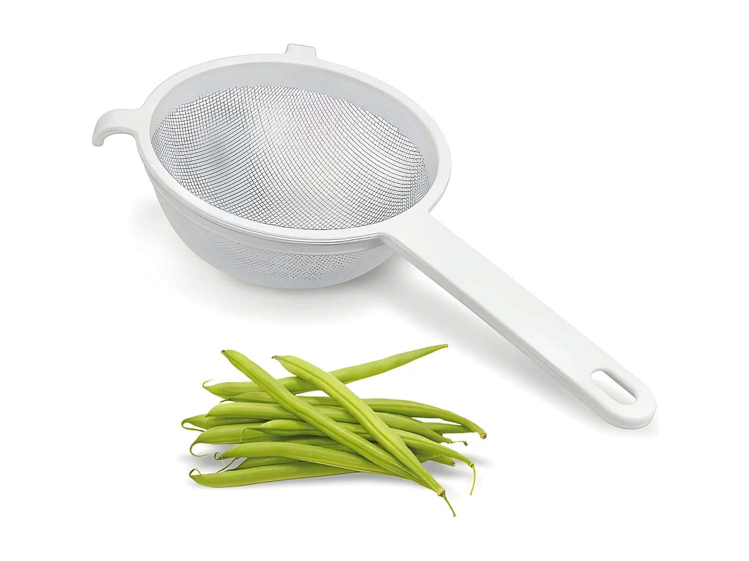 Metaltex COLADOR Malla POLIÉSTER Ø14 CMS. con Etiqueta, Multicolor, 14 cm