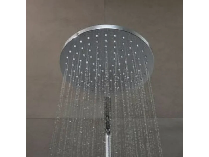 Colonne bain douche thermostatique HANSGROHE Vernis Blend 200 EcoSmart chromée + nettoyant Briochin