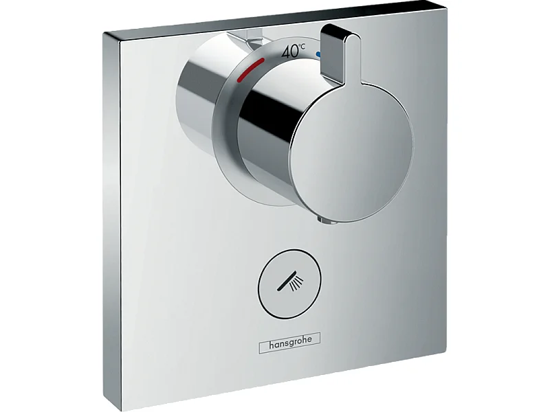 HANSGROHE Facade pour mitigeur encastré ShowerSelect haut débit sortie permanente robinet d'arrêt avec Corps encastré