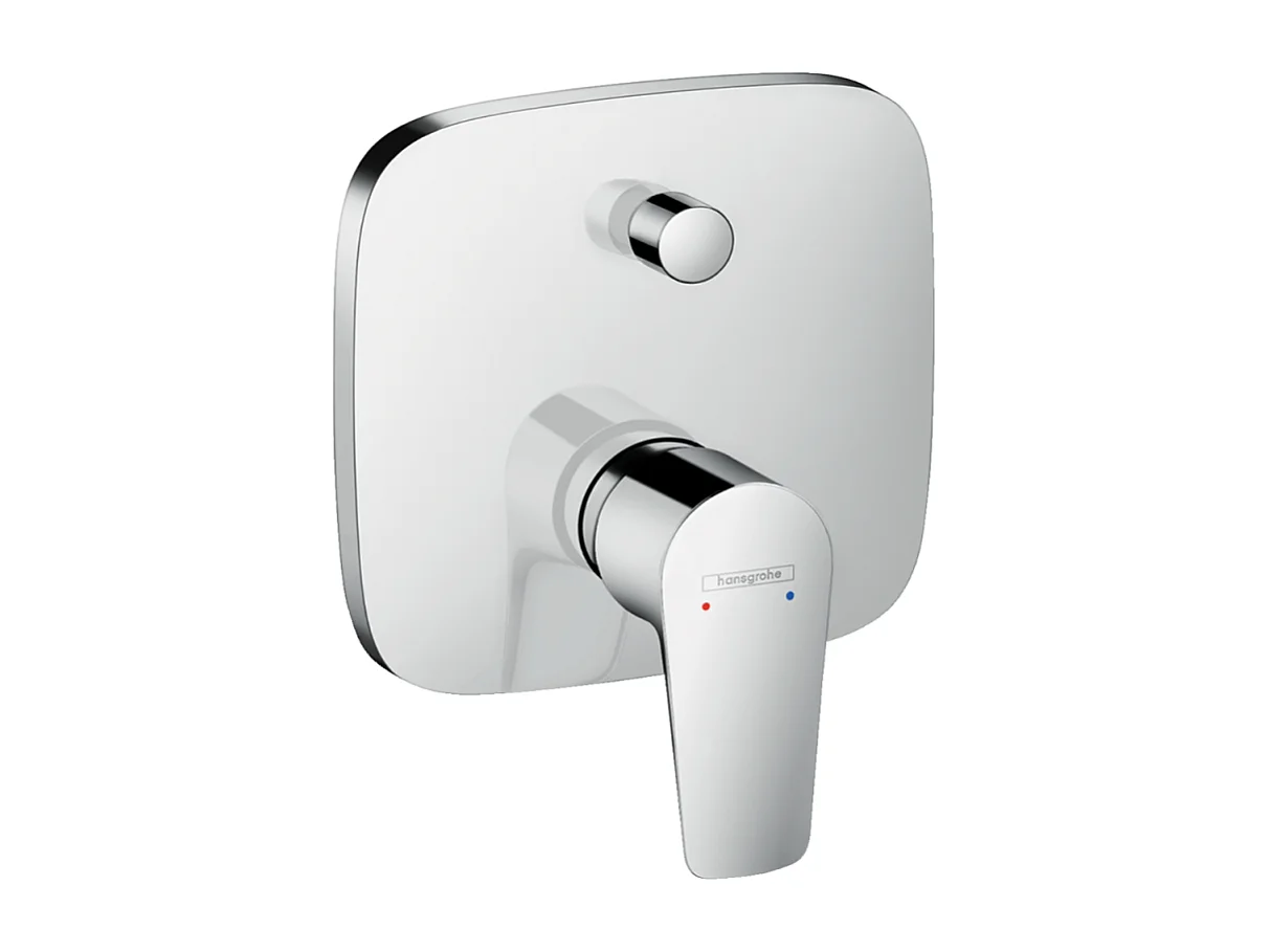 HANSGROHE Façade Talis E pour mitigeur bain douche encastré Chromé avec corps encastré