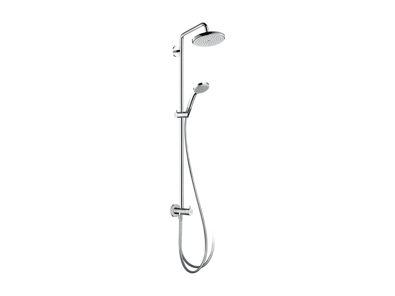 Columna de ducha o ducha de baño sin grifería HANSGROHE Croma 220 cromo