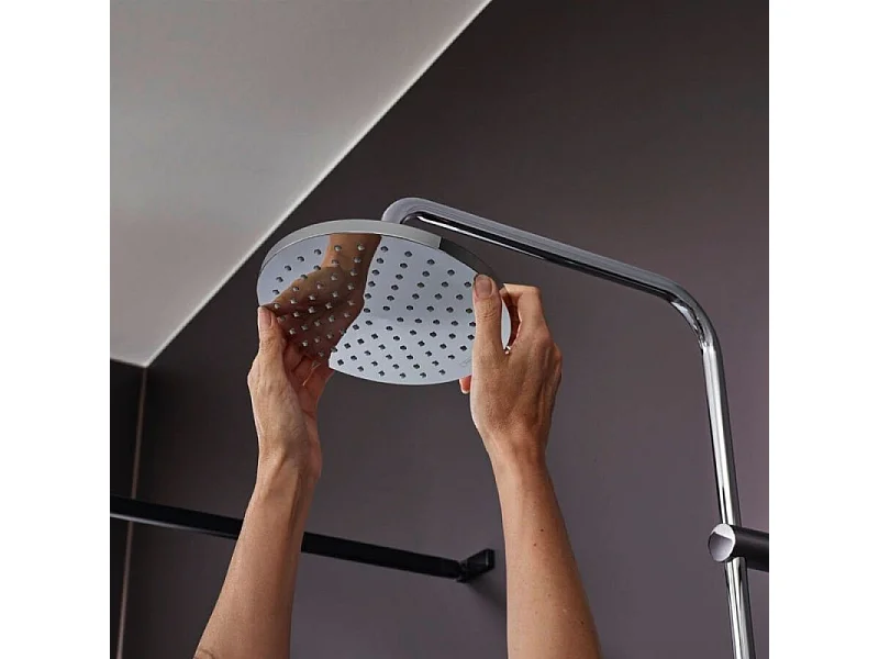 Colonne de douche ou bain douche sans mitigeur HANSGROHE Vernis Blend 200 chromé