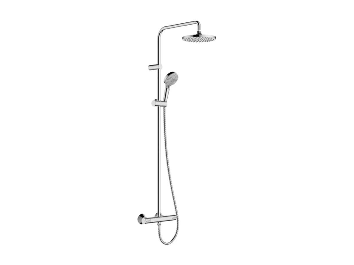 Colonne de douche thermostatique HANSGROHE Vernis Blend 200 chromé