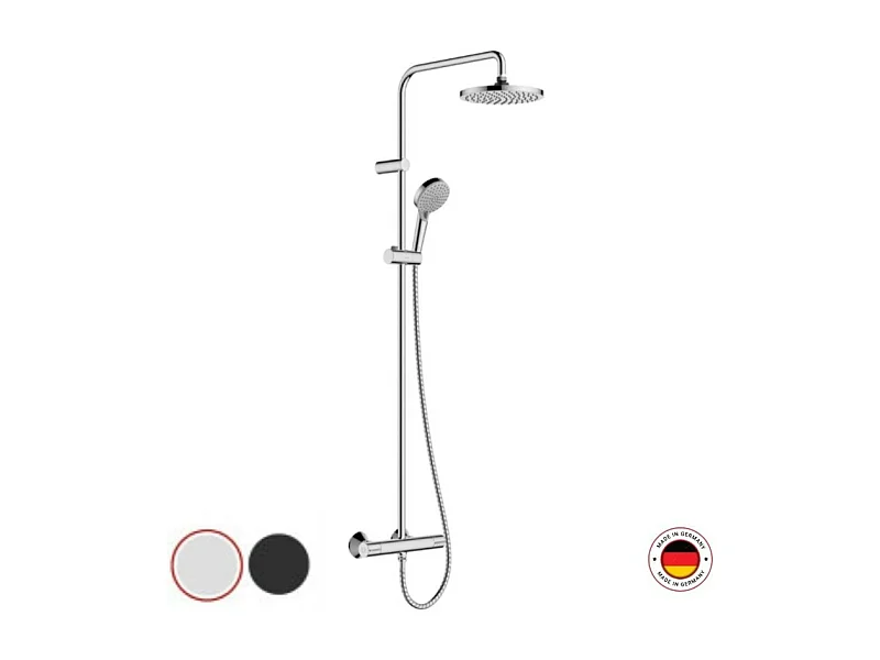 HANSGROHE Vernis Blend 200 columna de ducha termostática cromada