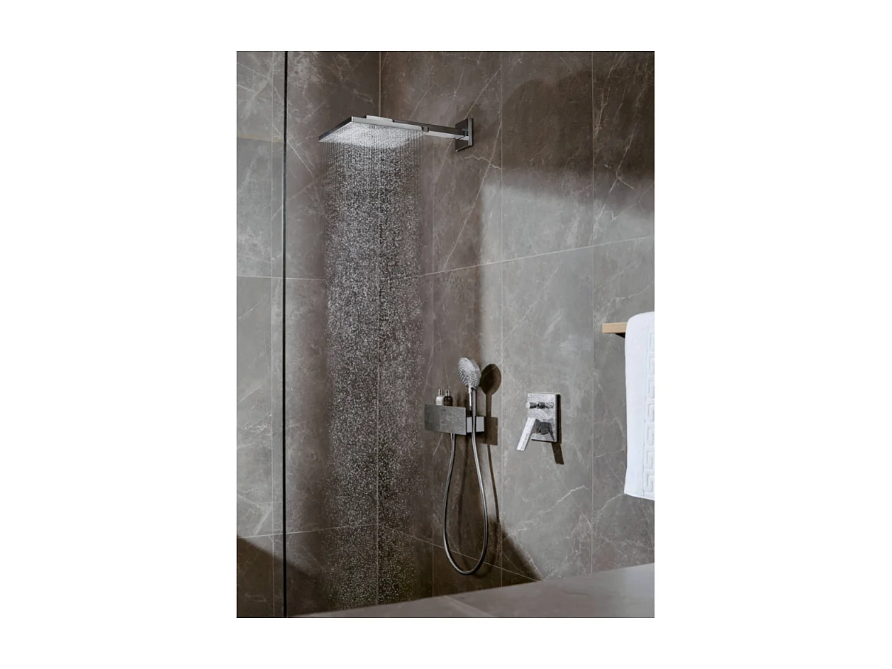 HANSGROHE Façade Metropol pour mitigeur bain douche encastré Bronze brossé avec corps encastré