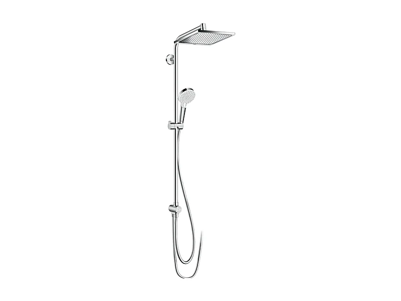 Colonne de douche ou bain douche sans mitigeur HANSGROHE Crometta E 280 EcoSmart chromé