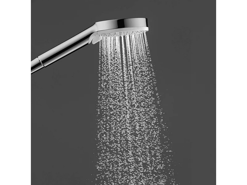 Conjunto de ducha Hansgrohe Crometta Vario con mezclador termostático Ecostat 1001 CL