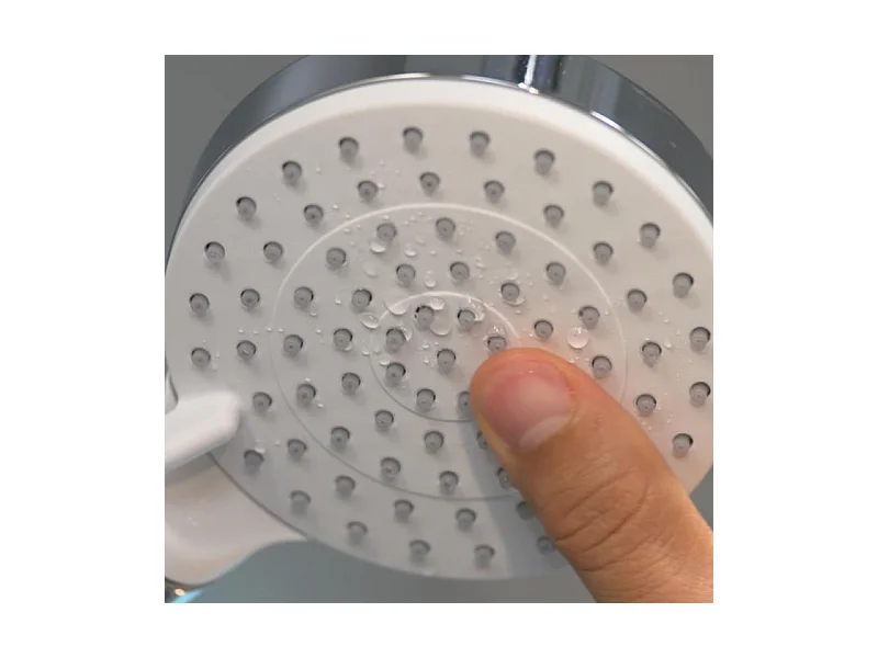 Conjunto de ducha Hansgrohe Crometta Vario con mezclador termostático Ecostat 1001 CL