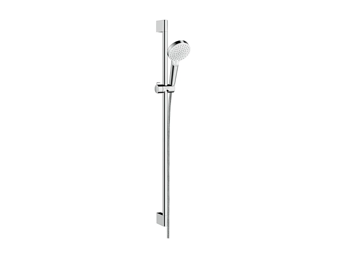 Pack mitigeur douche thermostatique HANSGROHE Ecostat 1001 CL + Barre et pommeau de douche Crometta Vario 2 jets Chromé