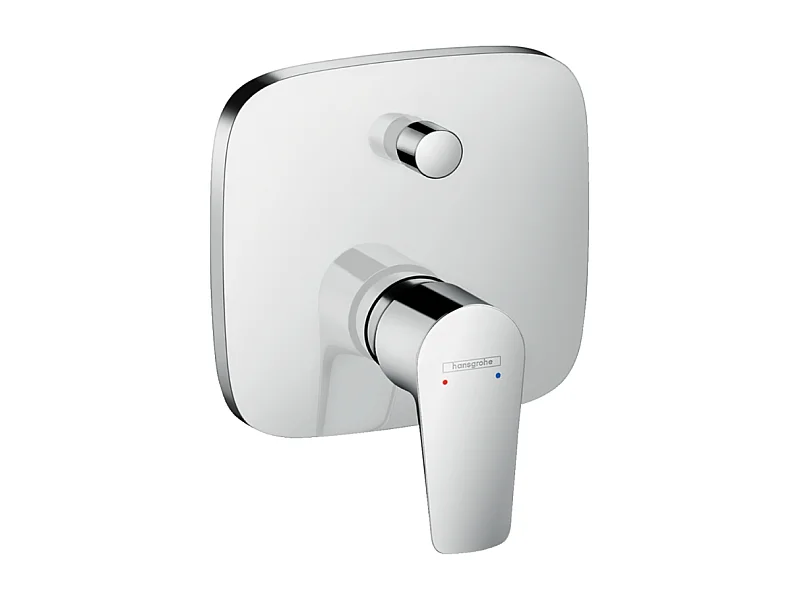 Façade mitigeur bain douche encastré 2 sorties HANSGROHE Talis E chromé