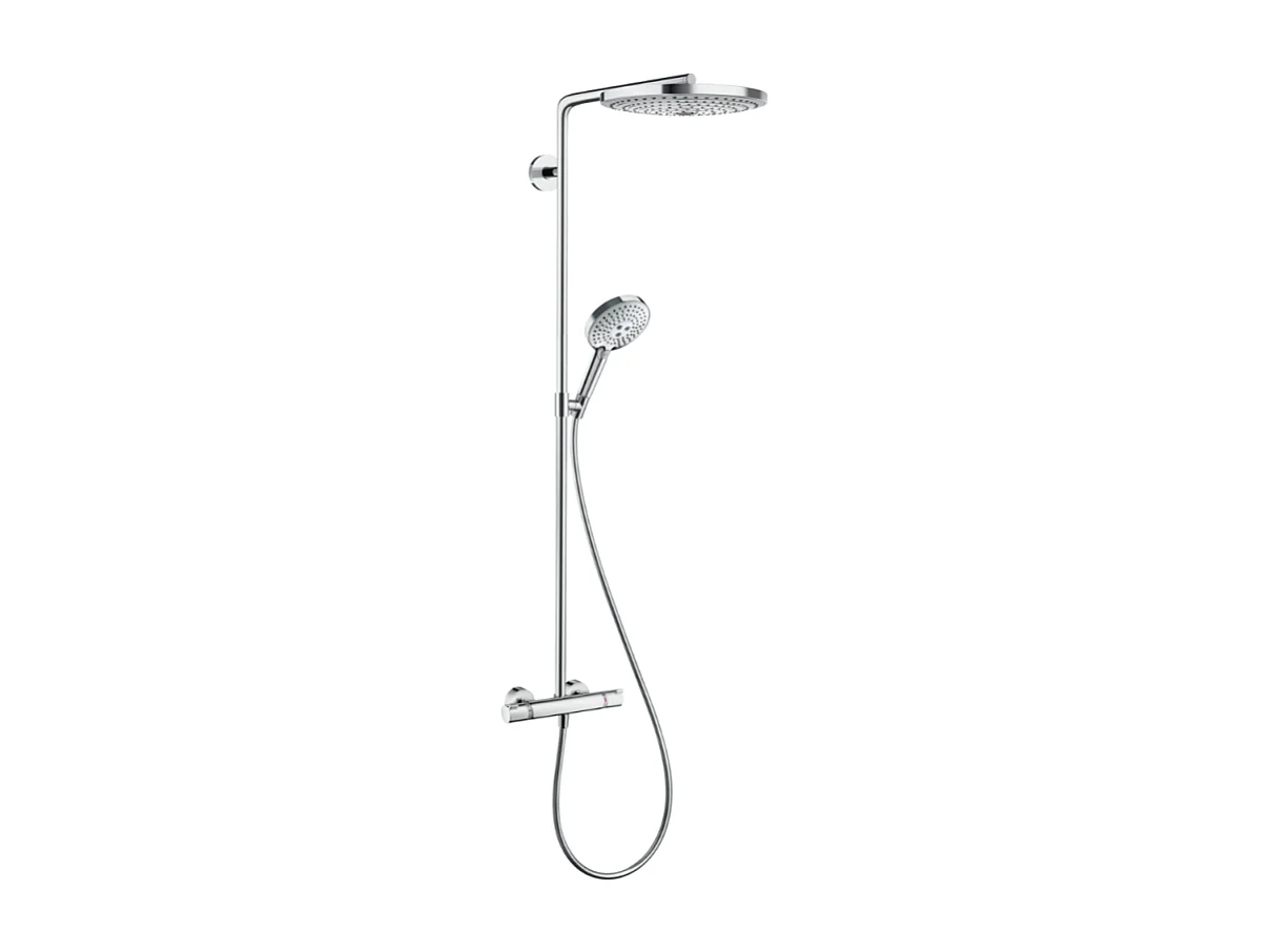 Colonne de douche thermostatique HANSGROHE Raindance Select S 300 chromé