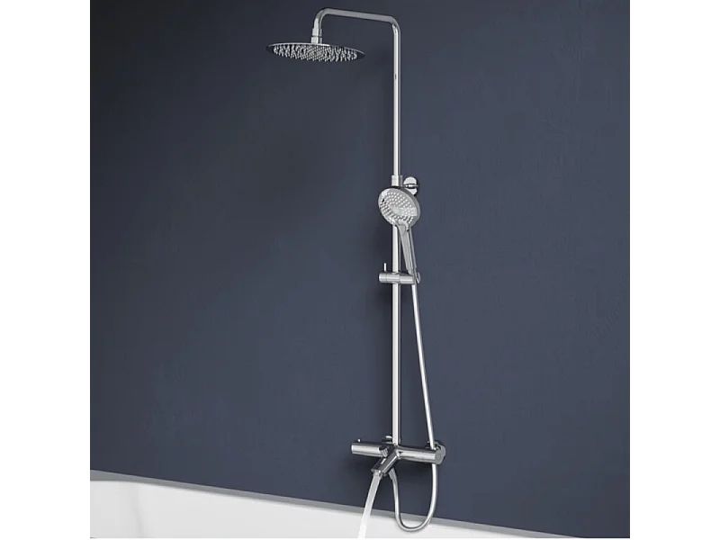 Colonne bain douche thermostatique VITRA Aquaheat Bliss 250 B
